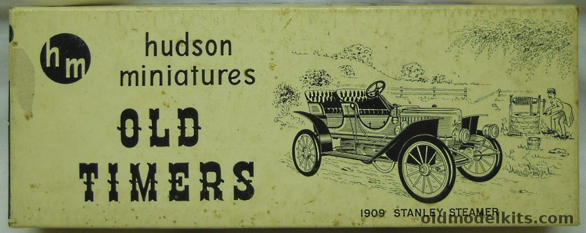 Hudson Miniatures 1/16 1909 Stanley Steamer Old Timers plastic model kit